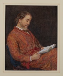 Portret van William Allingham door Helen Allingham