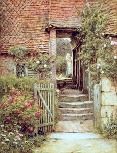 Onder de oude mouterij, Hambledon, Surrey