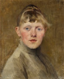 Zelfportret, 1884-1885