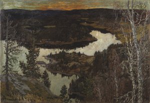 Herfst, Nordingrå door Helmer Osslund
