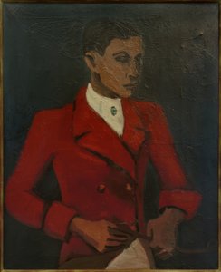 Zelfportret in jachtkostuum I