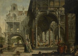 Imaginaire renaissancepaleis door Hendrick Aerts