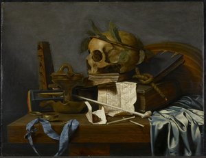 Stilleven (Vanitas), c.1637