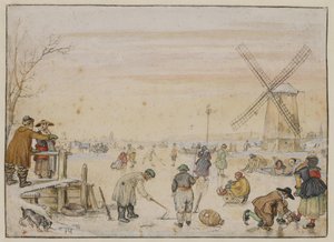  door Hendrick Avercamp
