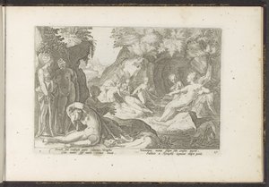 Diana ontdekt de zwangerschap van Callisto