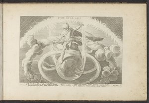 Orde in de Chaos door Hendrick Goltzius (workshop of)