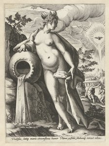 Water door Hendrick Goltzius (workshop of)