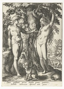 Adam en Eva en de slang