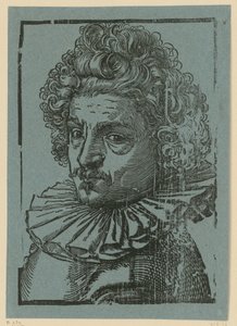 Portret van Gillis van Breen door Hendrick Goltzius