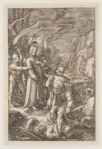 Christus gevangen genomen, uit The Passion