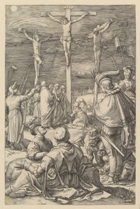 Christus aan het kruis, uit „Het lijden van Christus“