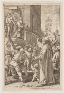 Ecce Homo, uit The Passion door Hendrick Goltzius