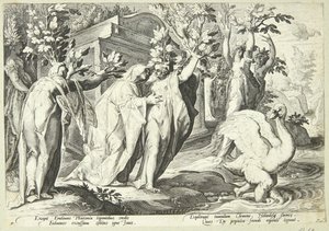 Faetons Zusters veranderen in Populieren en Cygnus in een Zwaan