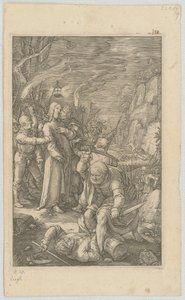 De gevangenneming van Christus, blad 3 uit de reeks „De Passie”