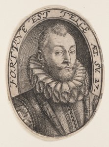 Gerrit Dircksz. or Claes Stefensz. van Heussen door Hendrick Goltzius