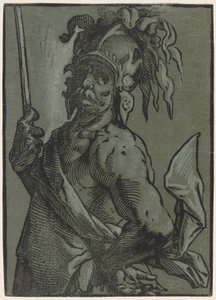 Mars door Hendrick Goltzius