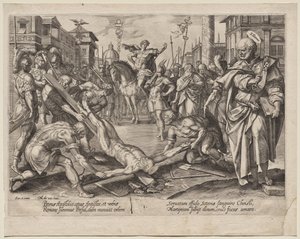 St. Petrus door Hendrick Goltzius