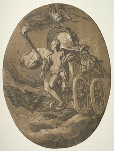 De goden: Nox door Hendrick Goltzius
