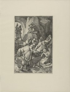 De Graflegging, plaat elf uit De Passie van Christus