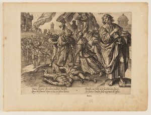 Het martelaarschap van Johannes, uit Het martelaarschap van Christus en de apostelen