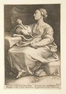 De Negen Muzen: Thalia, #2 in een serie van 9 door Hendrick Goltzius