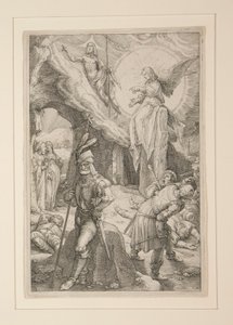 De Opstanding, uit De Passie, #12 in een serie van 12 gravures