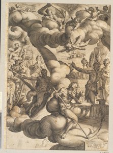 De bruiloft van Cupido en Psyche