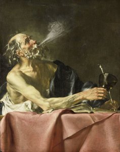 De Roker Allegorie van Vergankelijkheid door Hendrick van Someren