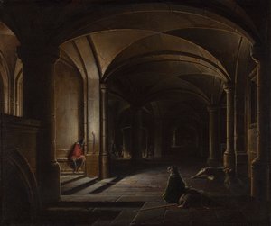 De bevrijding van St. Peter door Hendrick van Steenwyck the Younger