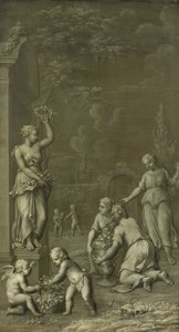 Hulde aan Pomona door Hendrik Carré (II)