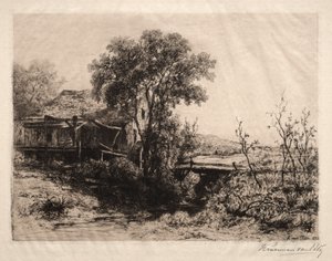 De verlaten molen door Hendrik Dirk Kruseman van Elten