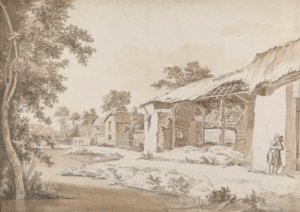 Vervallen Boerderij bij Coombe in Gittisham in Devonshire, drie mijl van Honiton, Devon