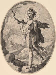 Apollo door Hendrik Goltzius