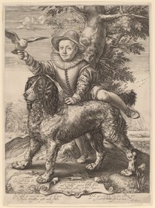 Frederik de Vries door Hendrik Goltzius