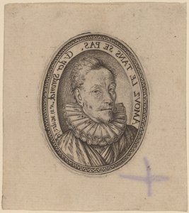 Gheraert van der Spronck door Hendrik Goltzius