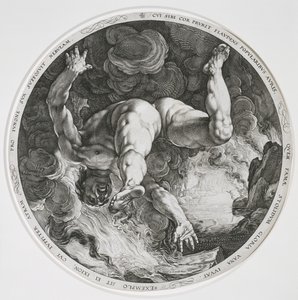 Ixion, 1588 door Hendrik Goltzius
