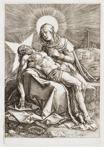 Pieta door Hendrik Goltzius