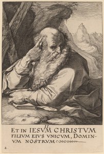 Sint Andreas door Hendrik Goltzius