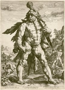 De Grote Hercules door Hendrik Goltzius