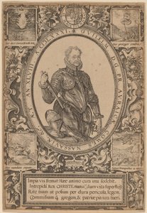 Willem, Graaf van Nassau, Prins van Oranje door Hendrik Goltzius