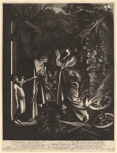 De Bespotting van Ceres door Hendrik Goudt after Adam Elsheimer