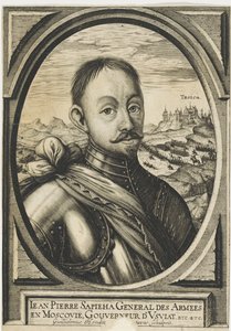 Jan Piotr Sapieha 1569-1611, ca. 1630 door Hendrik Hondius the Elder