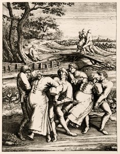 Dansplaag, Straatsburg, Elzas. 1518