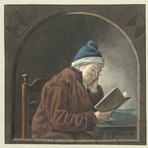 Lezende man