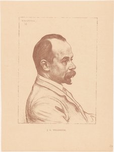 Portret van Jacobus Gerardus Veldheer