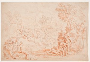 Landschap met Allegorische Figuren