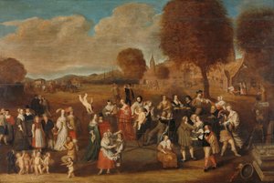 De huwelijksval: een allegorie van het huwelijk door Hendrik Noorderwiel
