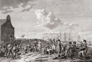 Terugtrekking uit Den Helder door Hendrik Roosing