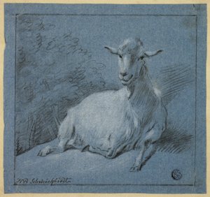Geit door Hendrik Willem Schweickhardt