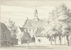 De St. Jorisdoelen te Dordrecht door Hendrik de Winter